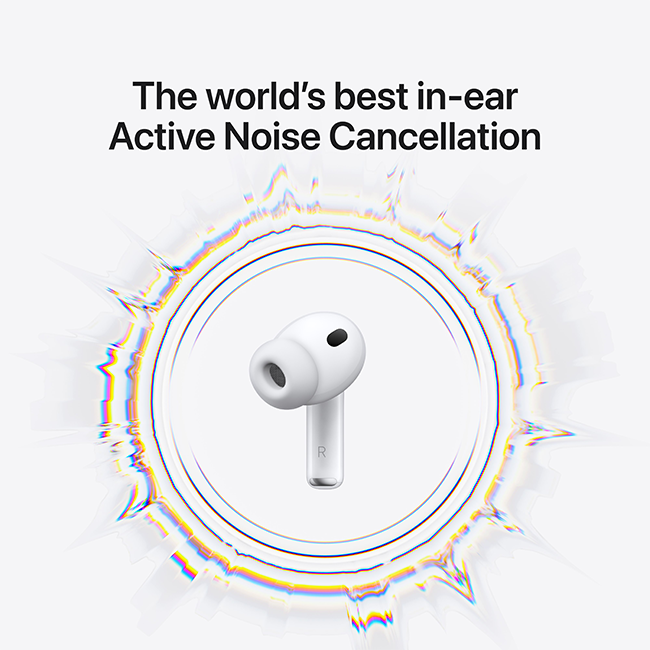 Apple AirPods Pro 3 - White  (Product view 3)