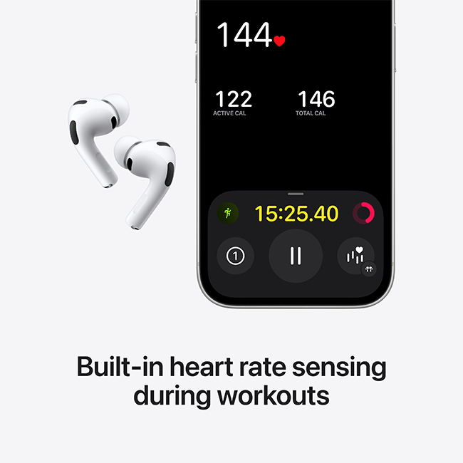 Apple AirPods Pro 3 - White  (Product view 4)