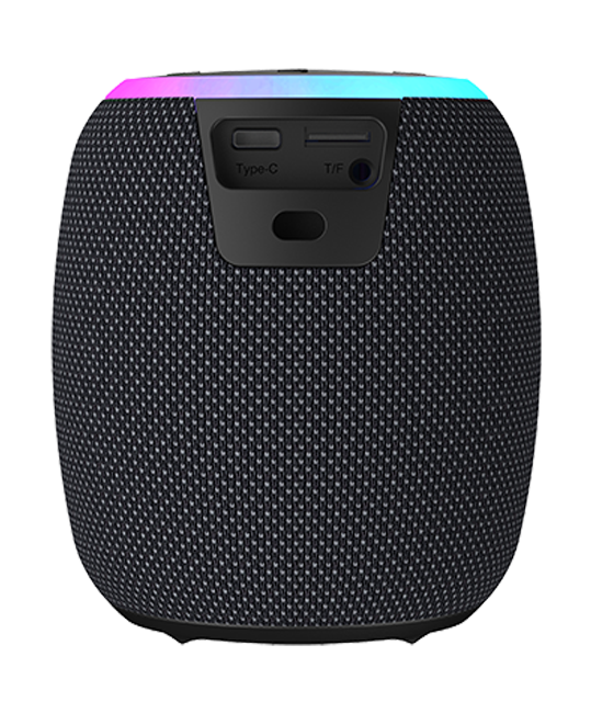 AT&T Essentials Portable Wireless 15W Small Bluetooth Speaker - Black  (Product view 2)