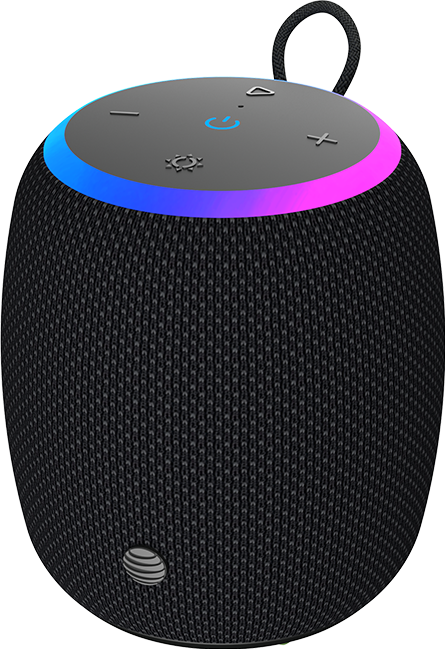 AT&T Essentials Portable Wireless 15W Small Bluetooth Speaker - Black  (Product view 1)