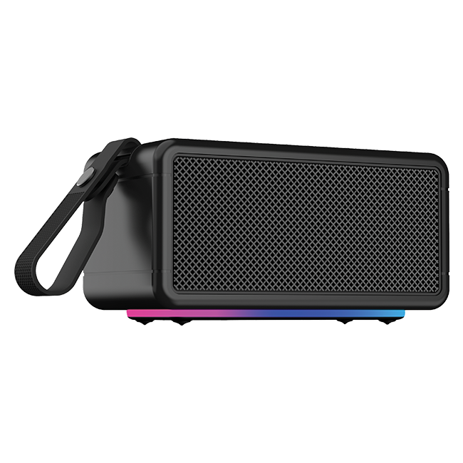 AT&T Essentials Retro 40W Bluetooth Speaker - Black  (Product view 2)