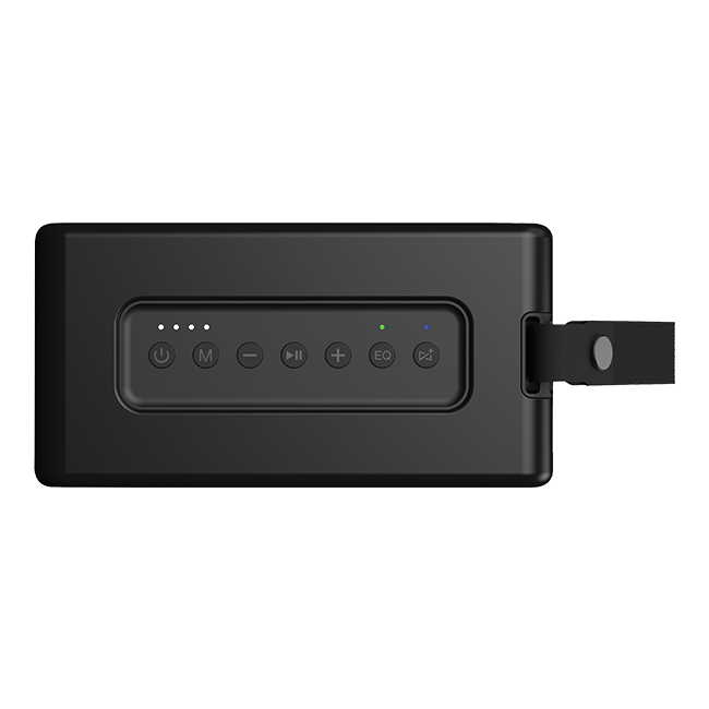 AT&T Essentials Retro 40W Bluetooth Speaker - Black  (Product view 4)