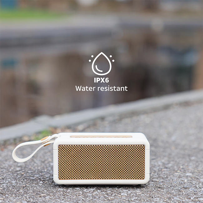 AT&T Essentials Retro 40W Bluetooth Speaker - Black  (Product view 7)