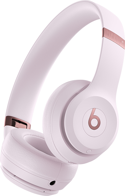 Beats Solo 4 Wireless Headphones - Pink  (Product view 1)