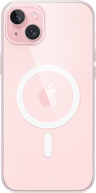 Apple Clear Case with MagSafe - iPhone 15 Plus - Clear  (Product view 1)