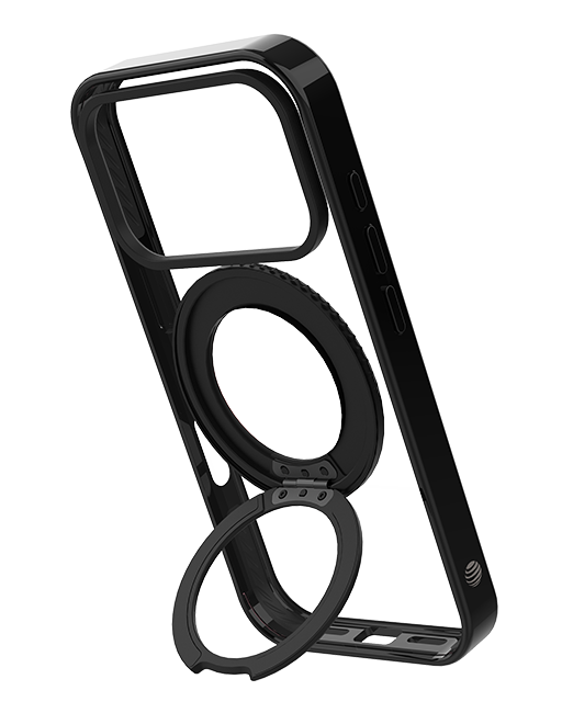 AT&T Essentials Magnetic Case with Rotating Kickstand - iPhone 17 Pro - Clear  (Product view 5)