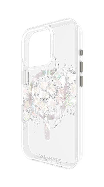 Case-Mate Karat Touch of Pearl with MagSafe Case - iPhone 16 Pro - Multi  (Product view 3)