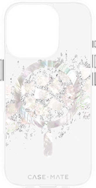 Case-Mate Karat Touch of Pearl with MagSafe Case - iPhone 16 Pro - Multi  (Product view 1)