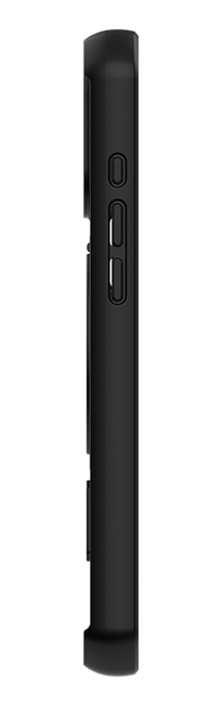 CQ x Carson & Quinn Rise with MagSafe + Kickstand Case - iPhone 16 Pro Max - Clear/Black  (Product view 6)