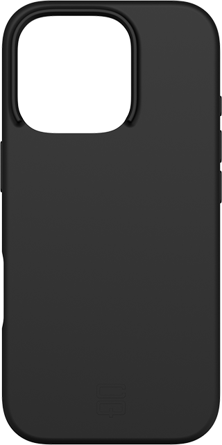 CQ x Carson & Quinn Silicone with MagSafe Case - iPhone 16 Pro - Black  (Product view 1)