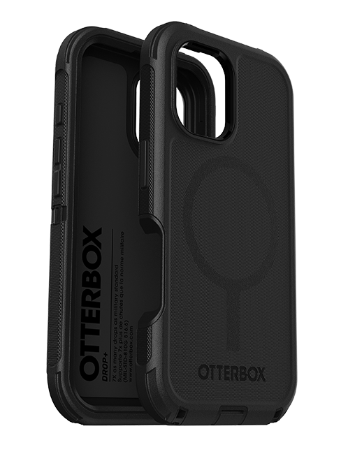 OtterBox Defender Pro Series Case with MagSafe - iPhone 16 - Black  (Product view 2)