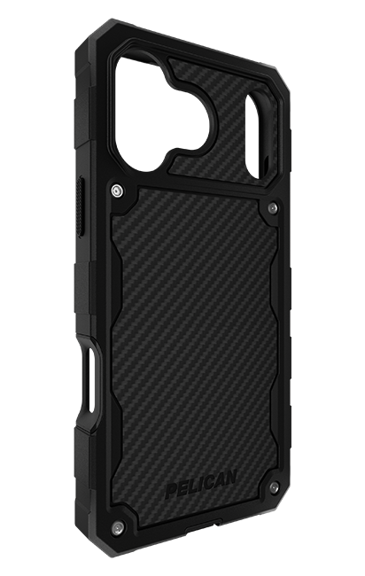 Pelican Shield Carbon Fiber MagSafe Case w/Holster - iPhone 17 Pro Max - Black  (Product view 2)
