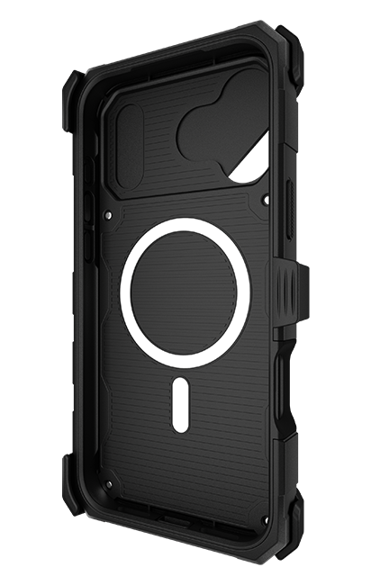 Pelican Shield Carbon Fiber MagSafe Case w/Holster - iPhone 17 Pro Max - Black  (Product view 10)