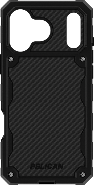 Pelican Shield Carbon Fiber MagSafe Case w/Holster - iPhone 17 Pro Max - Black  (Product view 1)