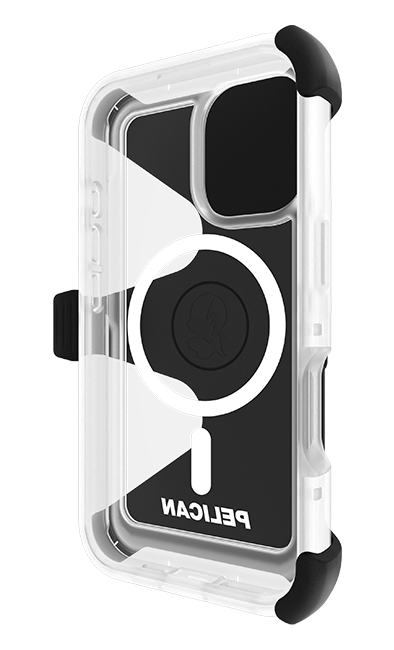 Pelican Voyager with MagSafe Case and Holster - iPhone 16 - Clear  (Product view 3)