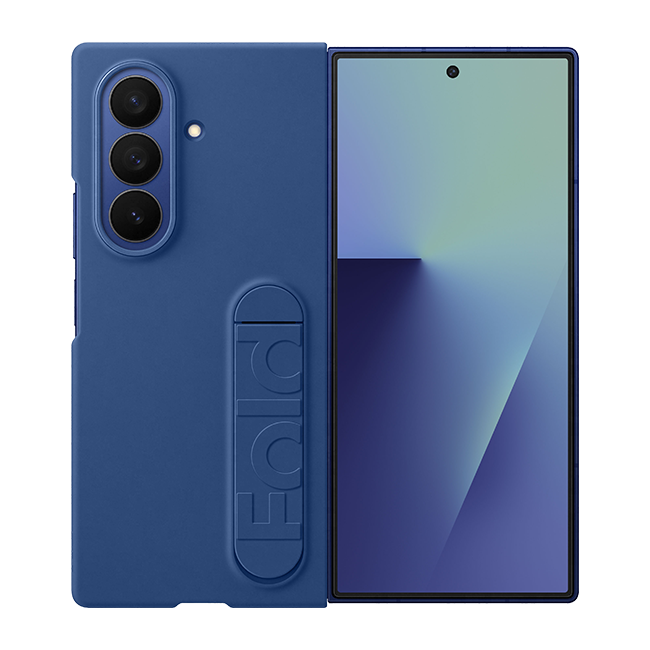 Samsung Silicone Case - Samsung Galaxy Z Fold7 - Blue  (Product view 2)