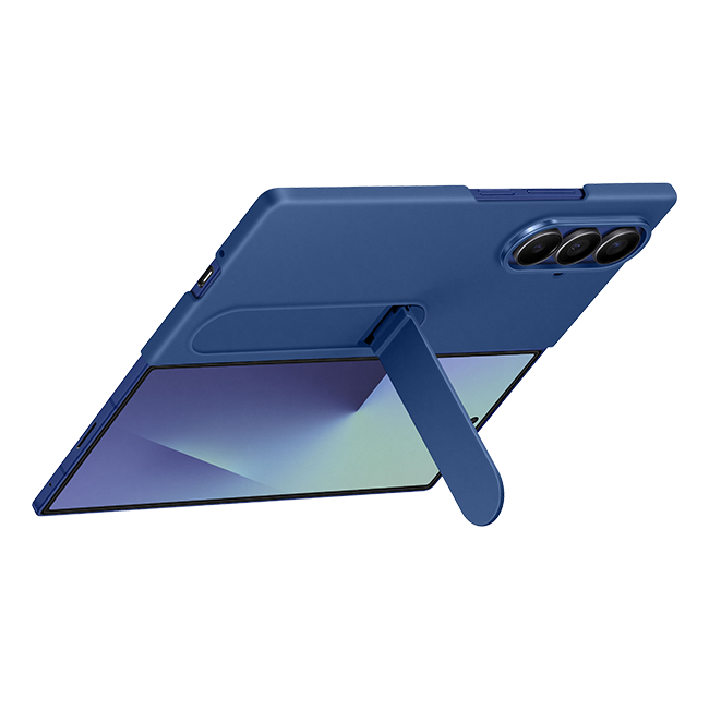 Samsung Silicone Case - Samsung Galaxy Z Fold7 - Blue  (Product view 4)