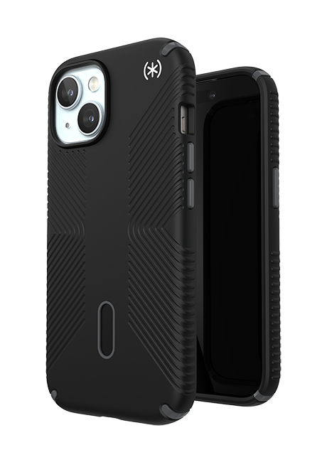 Speck Presidio2 Grip Clicklock Case with MagSafe - iPhone 16e/15/14/13 - Black  (Product view 4)