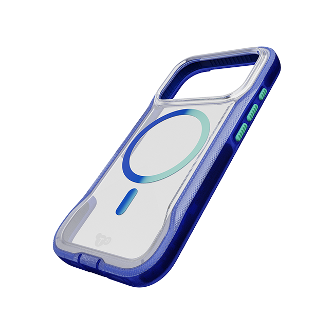 Tech21 EvoPro Electric Blue/Jelly Mint MagSafe Case - iPhone 17 Pro Max - Multi  (Product view 3)