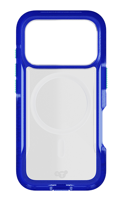 Tech21 EvoPro Electric Blue/Jelly Mint MagSafe Case - iPhone 17 Pro Max - Multi  (Product view 4)