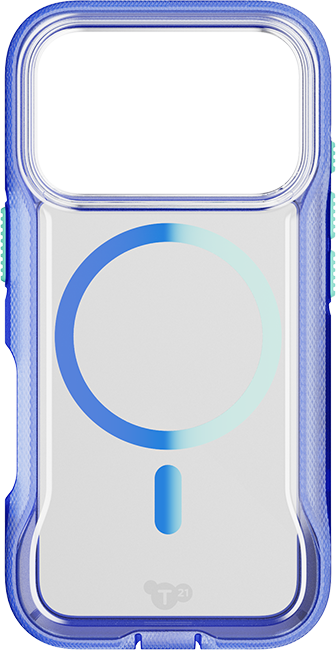 Tech21 EvoPro Electric Blue/Jelly Mint MagSafe Case - iPhone 17 Pro Max - Multi  (Product view 1)