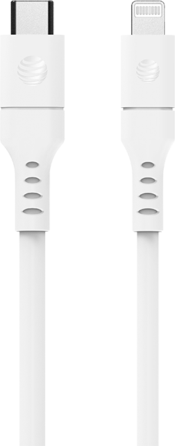AT&T Essentials 6ft USB C to Lightning Cable - White  (Product view 1)
