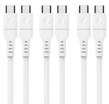 AT&T Essentials 6ft USB C to Type C 3 Pack Cable Bundle
