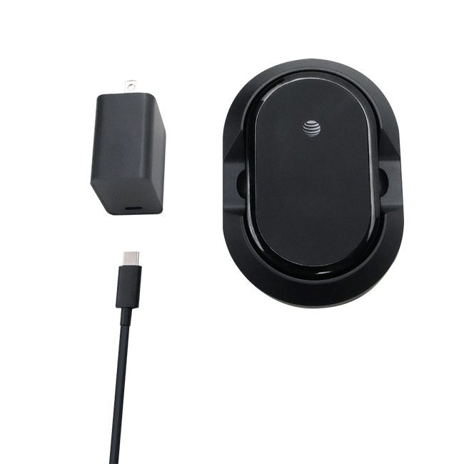 AT&T 15W Wireless Convertible Magnetic Charging Stand - Black  (Product view 5)