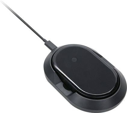 AT&T 15W Wireless Convertible Magnetic Charging Stand - Black  (Product view 1)