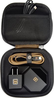 CQ Travel Kit with MagSafe wireless charger USBC to Lightning cable and 20W wall charger