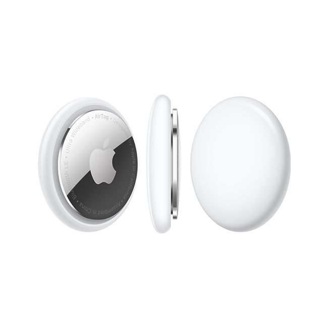 Apple AirTag 本体 4個セット ホワイト Apple AirTag White Air Tag (4 Pack) - Used | 100% Authentic