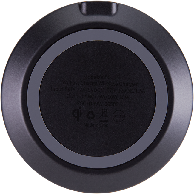 AT&T 15W Wireless Charging Pad - Black  (Product view 4)