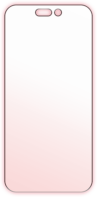 BodyGuardz Red Light Converter Screen Protector - iPhone 17 Pro/16 Pro - Clear  (Product view 1)