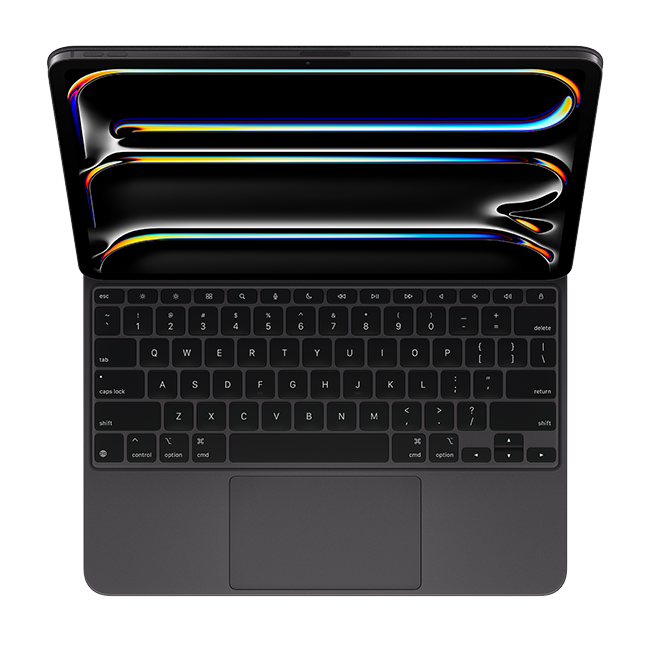 Magic Keyboard for Apple iPad Pro 13-inch (M5) 2025/iPad Pro 13-inch (2024) - Black  (Product view 4)