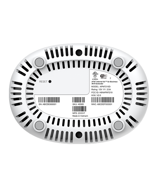 AT&T Internet Air for Business WiFi Extender - White  (Product view 5)