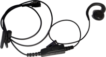 CURL Wired PTT Headset for XP Pro