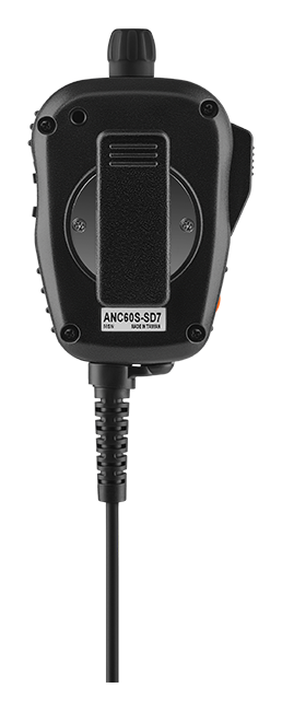Siyata SD7 Wired Palm Mic Pro 2W Speaker Using AI Active Noise Cancellation Microphone - Black  (Product view 2)