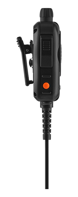 Siyata SD7 Wired Palm Mic Pro 2W Speaker Using AI Active Noise Cancellation Microphone - Black  (Product view 3)