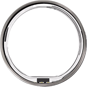 Ultrahuman Ring AIR - Raw Titanium  (Product view 3)