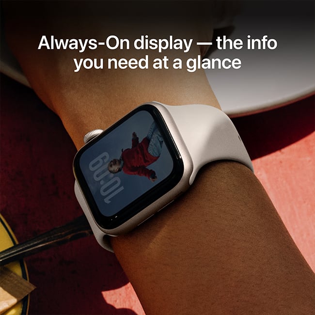 Apple Watch SE 3 40mm - Midnight Aluminum Midnight Sport Band M-L  (Product view 5)