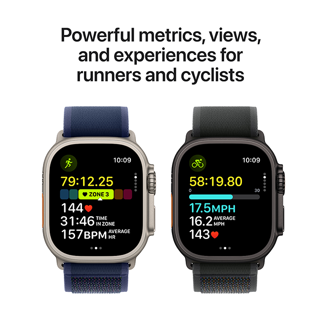 Apple Watch Ultra 2 49mm - Natural Titanium Natural Milanese Loop Small  (Product view 5)