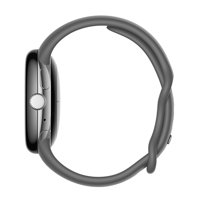 Google Pixel Watch 41mm - Polished Silver  (Product view 3)