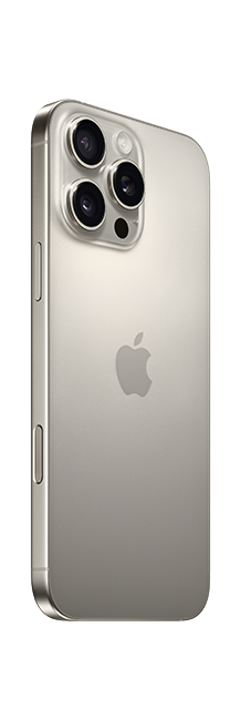 Apple iPhone 16 Pro Max - Natural Titanium  (Product view 3)