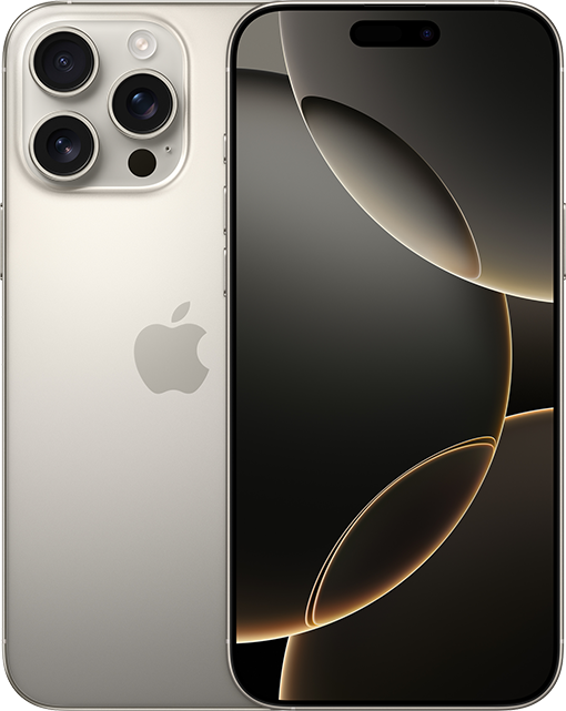 Apple iPhone 16 Pro Max - Natural Titanium  (Product view 1)