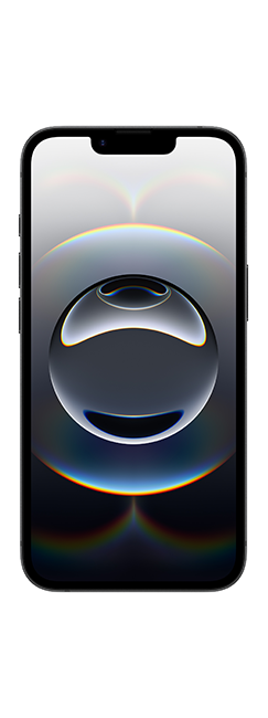Apple iPhone 16e - AT&T PREPAID - Black  (Product view 2)