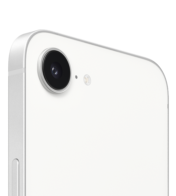 Apple iPhone 16e - White  (Product view 3)