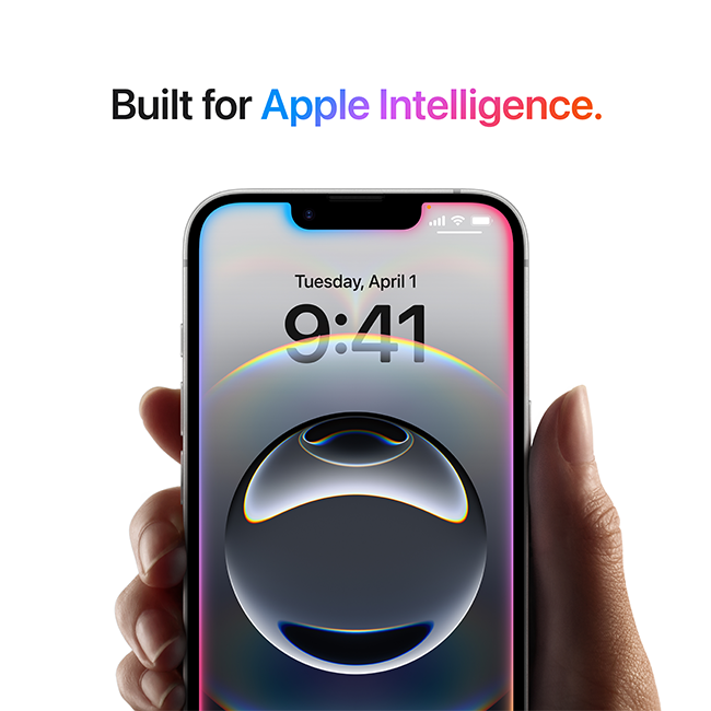 Apple iPhone 16e - White  (Product view 5)