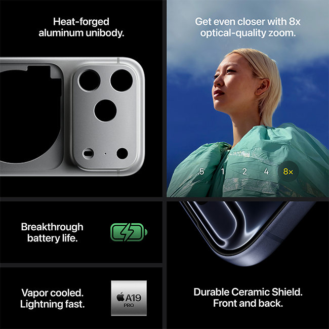Apple iPhone 17 Pro - Cosmic Orange  (Product view 6)