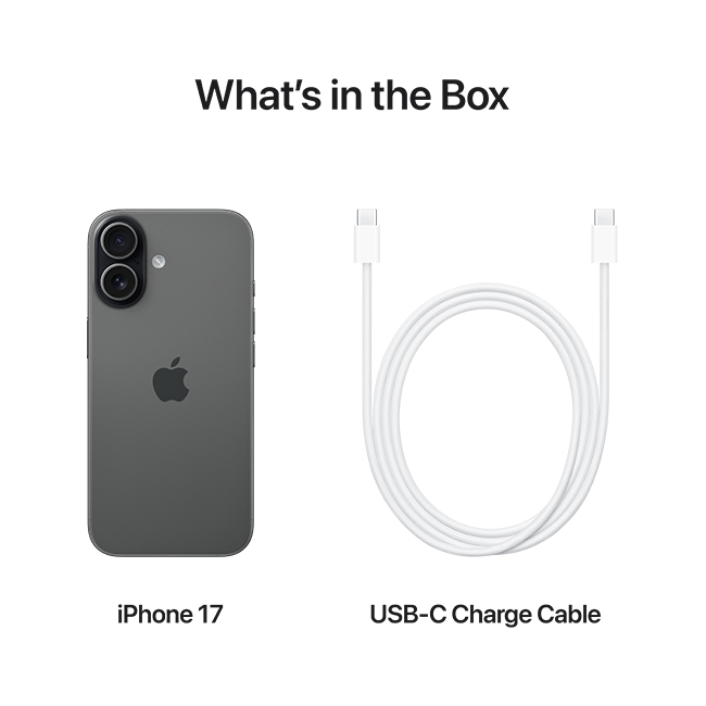 Apple iPhone 17 - AT&T PREPAID - Black  (Product view 8)
