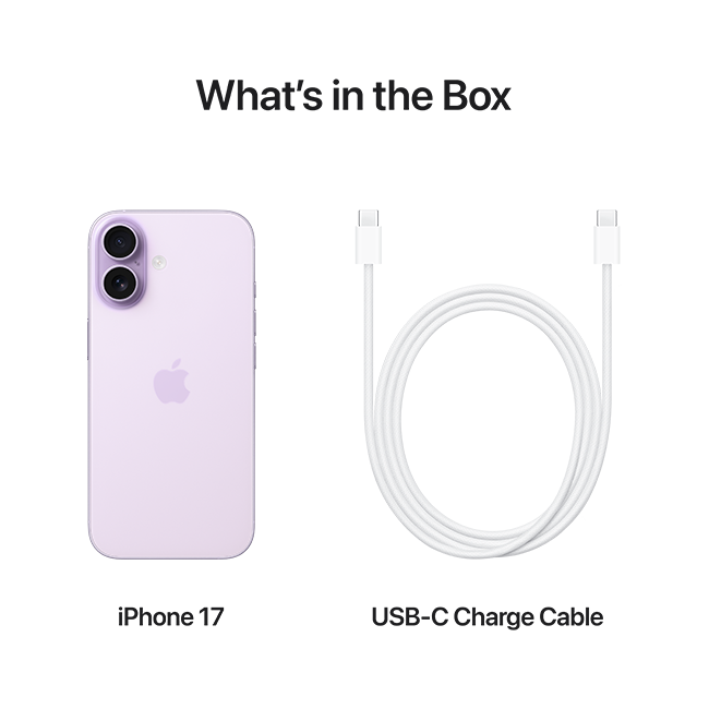 Apple iPhone 17 - Lavender  (Product view 8)